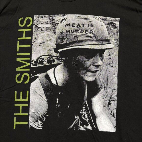The Smiths Meat Is Murder Rock Band T-Shirt Size Large - Picture 2 of 4